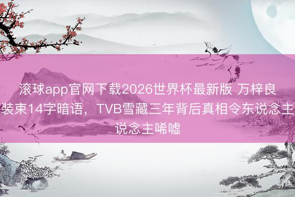 滚球app官网下载2026世界杯最新版 万梓良血衣装束14字暗语,TVB雪藏三年背后真相令东说念主唏嘘 滚球app官网下载2026世界杯最新版 万梓良血衣装束14字暗语,TVB雪藏三年背后真相令东说念主唏嘘